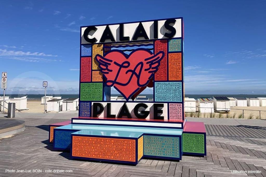 Magnifique Studio Calais Plage Parking Gratuit エクステリア 写真
